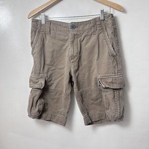 Old Navy Shorts Mens 29 Beige Cargo Hiking Utility Cotton Casual Beach Summer